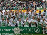 Erstmal Meister: Der VfL Wolfsburg (Foto: Sven-E. Hafft -girlsplay.de)