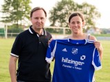 SC-Manager Gerald Jungmann mit Maria Korenciová (Foto: Udo Künster)